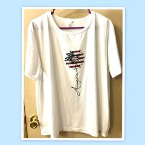 Women’s Patriotic Shirt - Size 2XL